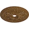 Ekena Millwork Bordeaux Deluxe Ceiling Medallion (Canopies up to 4"), 23 5/8"OD x 3"ID x 2"P, Smokey Topaz Crackle CM23BOSTC - alternate 3